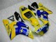 Amarillo Azul ABS Plásticos Yamaha R6 98-02