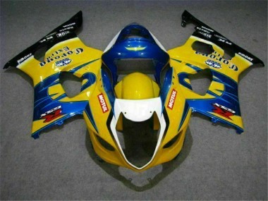 Amarillo Azul Carenado Suzuki GSXR 1000 K3 03-04