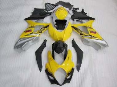 Amarillo Negro Carenados Suzuki GSXR 1000 K7 07-08