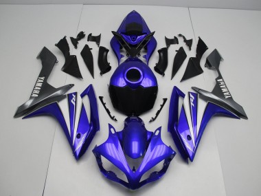 Azul Blanco ABS Kits Carenado Yamaha R1 07-08