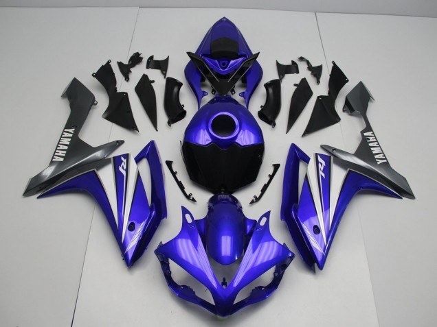 Azul Blanco ABS Kits Carenado Yamaha R1 07-08