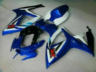 Azul Blanco Carrocería Suzuki GSXR 600 / 750 K6 06-07