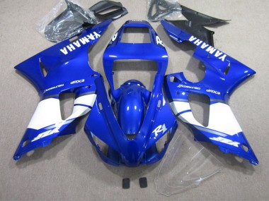 Azul Blanco Inyección Kit Carenado Yamaha R1 02-03