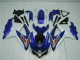 Azul Blanco Plástica Suzuki GSXR 600 / 750 K8 08-10