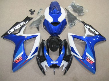 Azul Blanco Plástico Suzuki GSXR 600 K6 06-07
