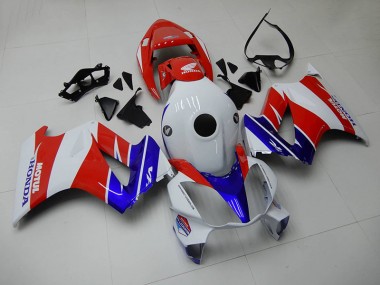Azul Blanco Rojo Carenado Honda VFR 800 02-13