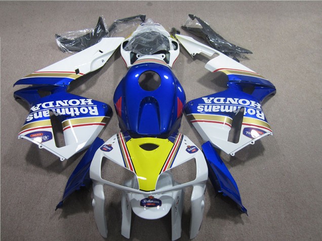 Azul Blanco Rothmans Carenado Honda CBR 600 RR 05-06 Azul Blanco Rothmans Carenado Honda CBR 600 RR 05-06