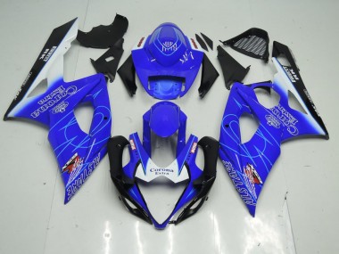 Azul Corona Carenado Suzuki GSXR 1000 K5 05-06