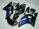 Azul Negro ABS Plástica Yamaha R6 98-02