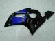 Azul Negro ABS Plástica Yamaha R6 98-02