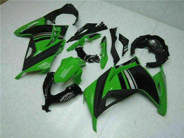 Azul Negro ABS Plástico Kawasaki EX300 13-16