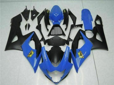 Azul Negro ABS Plástico Suzuki GSXR 1000 K5 05-06