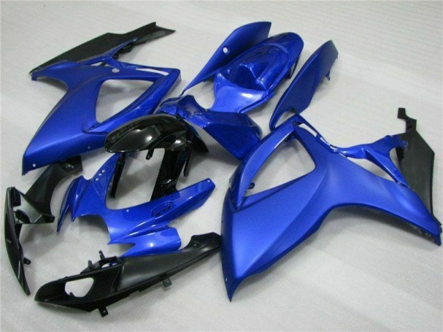 Azul Negro ABS Plásticos Suzuki GSXR 600 / 750 K6 06-07