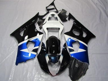 Azul Negro Blanco Carenado Suzuki GSXR 1000 K3 03-04