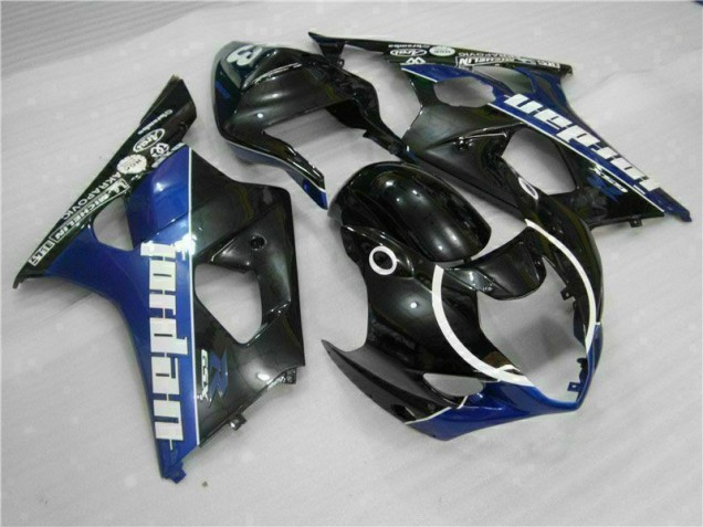 Azul Negro Carenado Completo Suzuki GSXR 1000 K3 03-04