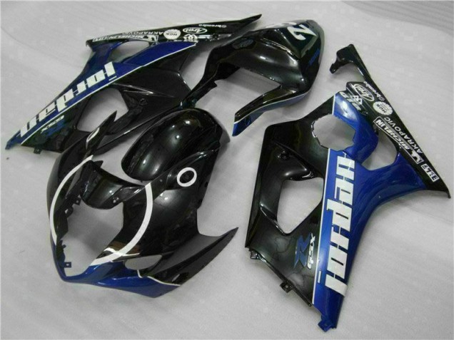 Azul Negro Carenado Completo Suzuki GSXR 1000 K3 03-04