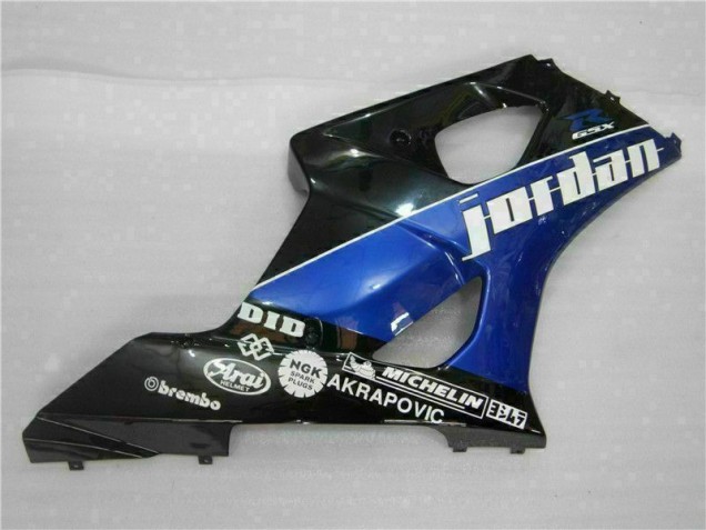 Azul Negro Carenado Completo Suzuki GSXR 1000 K3 03-04