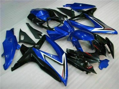 Azul Negro Kit Carenado Suzuki GSXR 600 / 750 K8 08-10