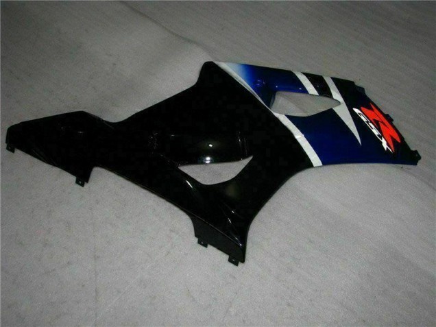 Azul Negro Kit Completo Carenado Suzuki GSXR 1000 K3 03-04