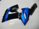 Azul Negro Kits Completo Carenado ABS Kawasaki ZX6R 05-06