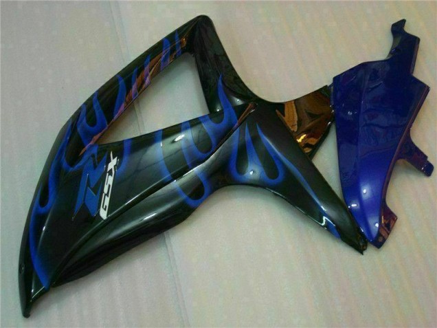 Azul Negro Kits Completo Carenado ABS Suzuki GSXR 600 / 750 K8 08-10