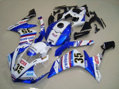 Azul Pegatinas Carenado Yamaha R1 07-08