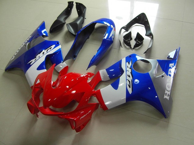 Azul Rojo Blanco Carenado Honda CBR 600 F4i 04-07