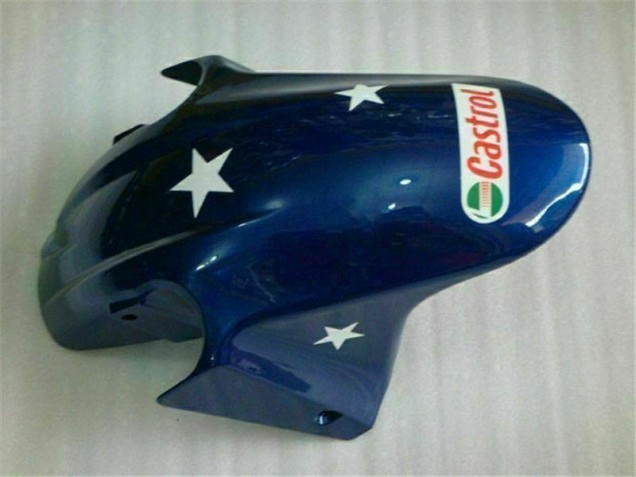 Azul Rojo Castrol Cycle World Carenado Honda CBR 600 F4i 04-07