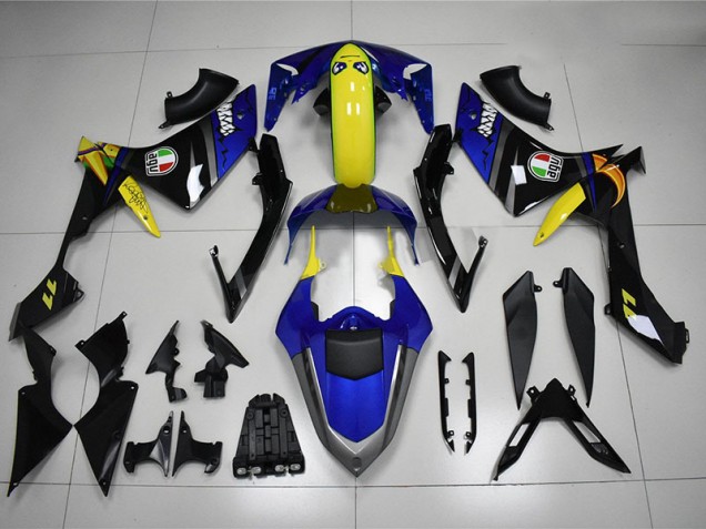 Azul Tiburón Carenado Yamaha R1 07-08