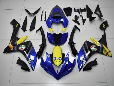 Azul Tiburón Carenado Yamaha R1 07-08