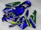 Azul Verde Movistar Castrol Carenado Honda CBR 600 RR 03-04