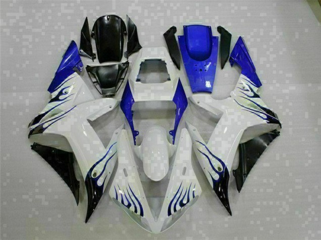 Blanco ABS Plástica Yamaha R1 02-03