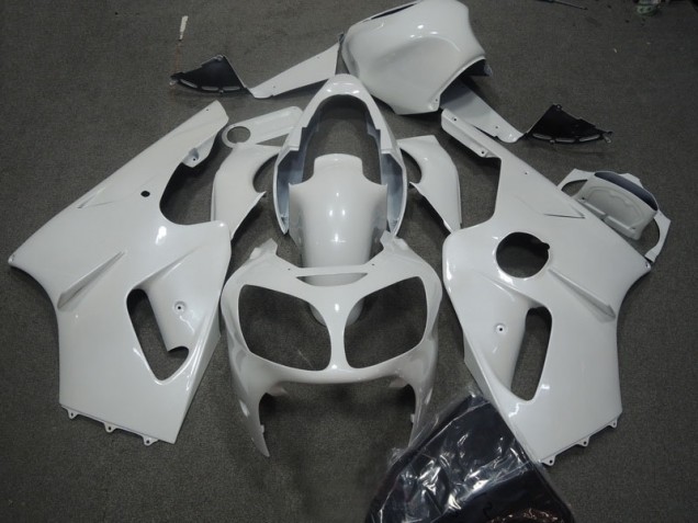 Blanco ABS Plástico Kawasaki ZX12R 00-01 Blanco ABS Plástico Kawasaki ZX12R 00-01