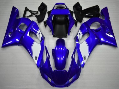 Blanco Azul Carenado & Plástico Yamaha R6 98-02
