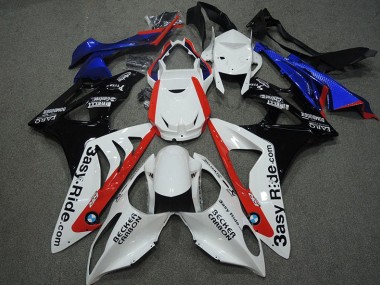 Blanco Azul Rojo Carenado BMW S1000RR 09-14