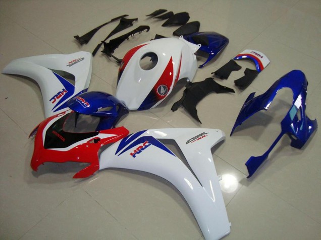 Blanco Azul Rojo HRC Kit Completo Carenado Honda CBR 1000 RR 08-11 Blanco Azul Rojo HRC Kit Completo Carenado Honda CBR 1000 RR 08-11