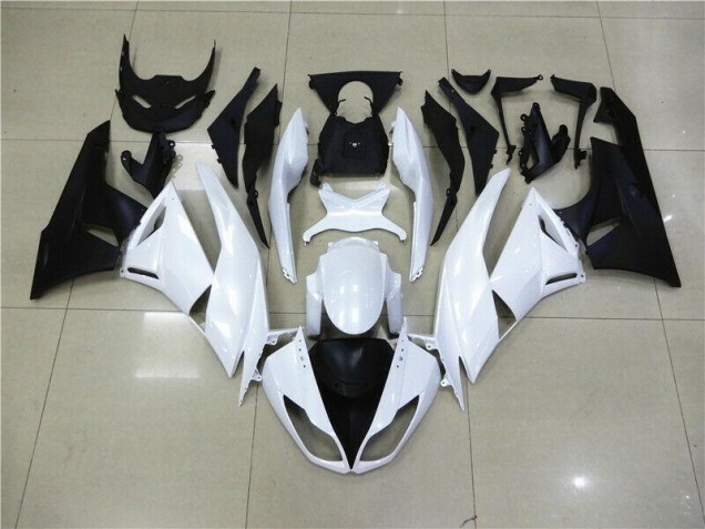 Blanco Carenado Kawasaki ZX6R 09-12