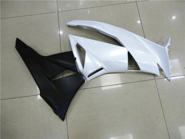 Blanco Carenado Kawasaki ZX6R 09-12