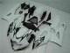 Blanco Carenado & Plástico Suzuki GSXR 1000 K5 05-06
