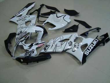 Blanco Corona Carenado Suzuki GSXR 1000 K5 05-06