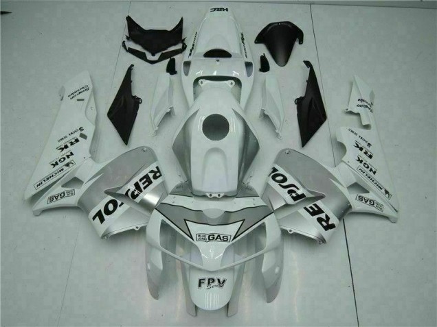 Blanco Kit Completo Carenado Honda CBR 600 RR 05-06