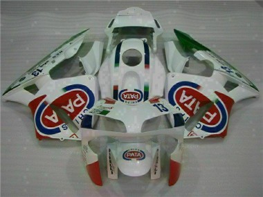 Blanco Kits Completo Carenado Honda CBR 600 RR 03-04