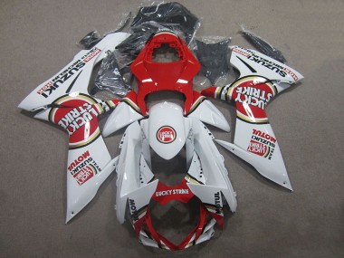 Blanco Lucky Strike Rojo Motul Carenado Suzuki GSXR 600 K11 11-21