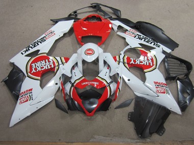 Blanco Lucky Strike Rojo Motul Kit ABS Carenado Suzuki GSXR 1000 K5 05-06