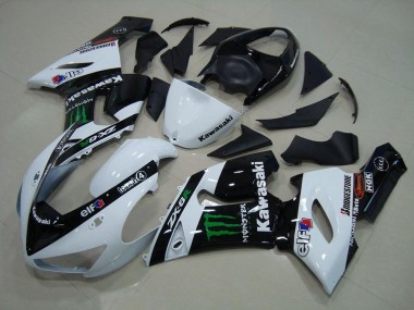 Blanco Monster Carenado Kawasaki ZX6R 05-06