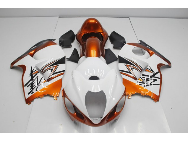 Blanco Naranja Carenado Suzuki GSXR 1300 Hayabusa 96-07 Blanco Naranja Carenado Suzuki GSXR 1300 Hayabusa 96-07