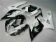 Blanco Negro ABS Kits Carenado Suzuki GSXR 1000 K5 05-06