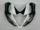 Blanco Negro ABS Kits Carenado Suzuki GSXR 1000 K5 05-06