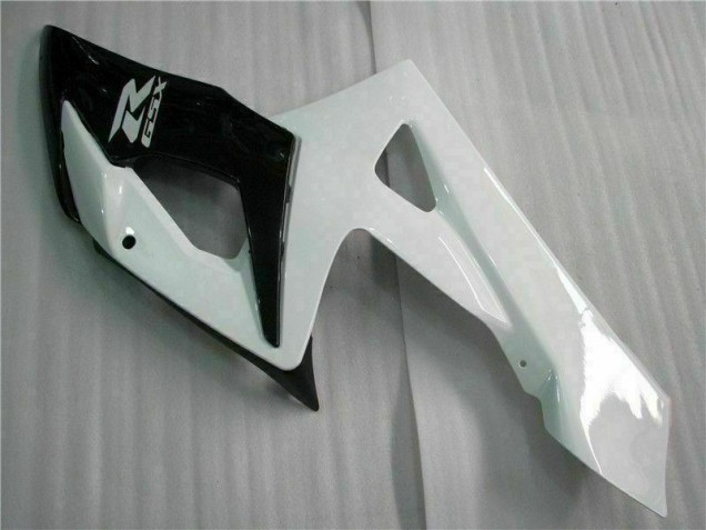 Blanco Negro ABS Kits Carenado Suzuki GSXR 1000 K5 05-06