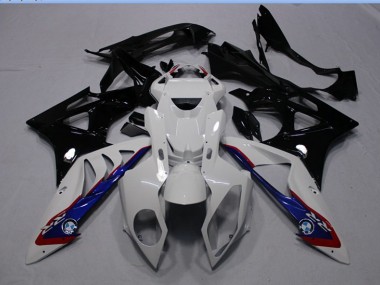 Blanco Negro Azul Carenado BMW S1000RR 09-14